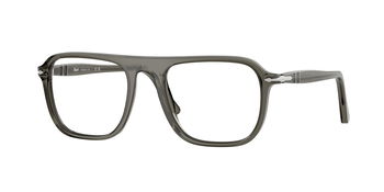 Das Bild zeigt die Persol Fassung PO3359V 1103 leicht seitlich., Zubehor, Brillen